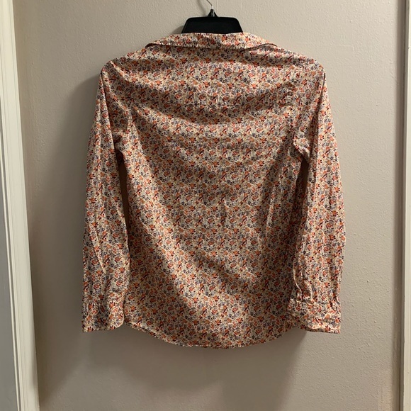 Lauren Conrad LC Floral Button Down Long Sleeve - Picture 7 of 7